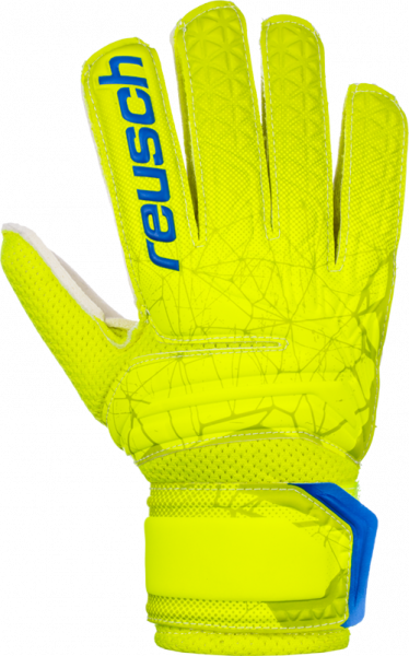 Reusch Fit Control RG Open Cuff Junior 3972615 588 yellow front